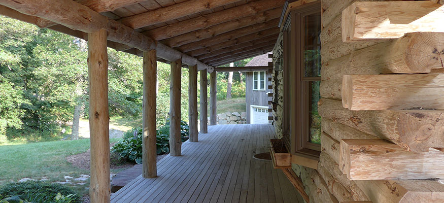 Oestara Main House Porch