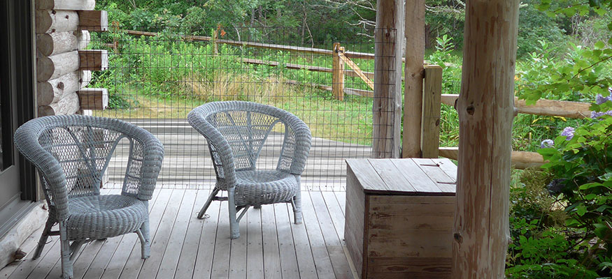 Oestara Main House Porch Oestara Main House Porch